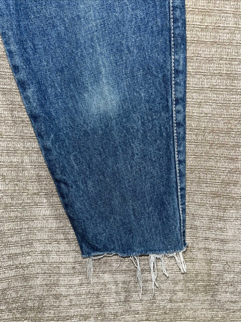 Vintage Levi’s Barrel Leg Cut Off Capri Mom Jeans High Waist Denim Women’s 9 - Picture 7 of 12
